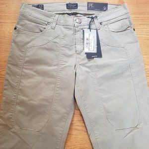 Jeckerson Tan Chinos - Men's - 33 Regular Fit - New with Tags